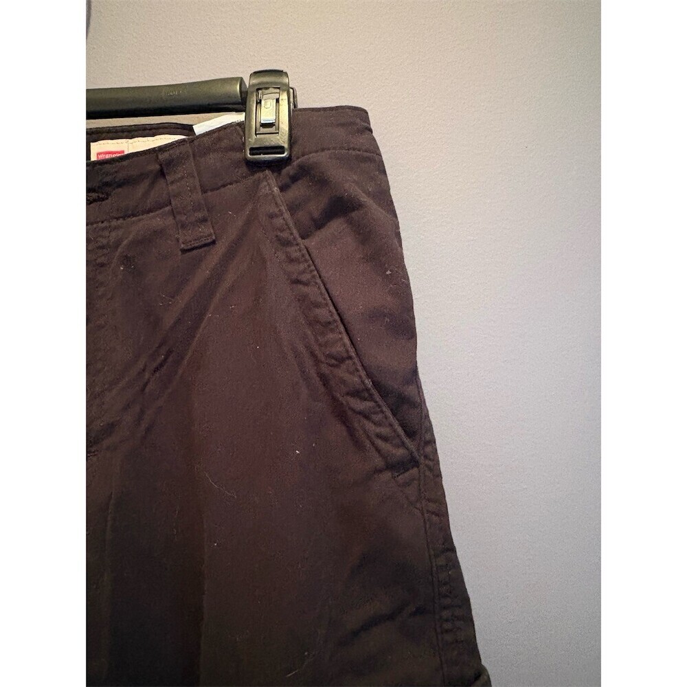 Wrangler Men's Cargo Pants Black Taper Fit Stretch Multipocket Size 30x30 - Picture 4 of 10